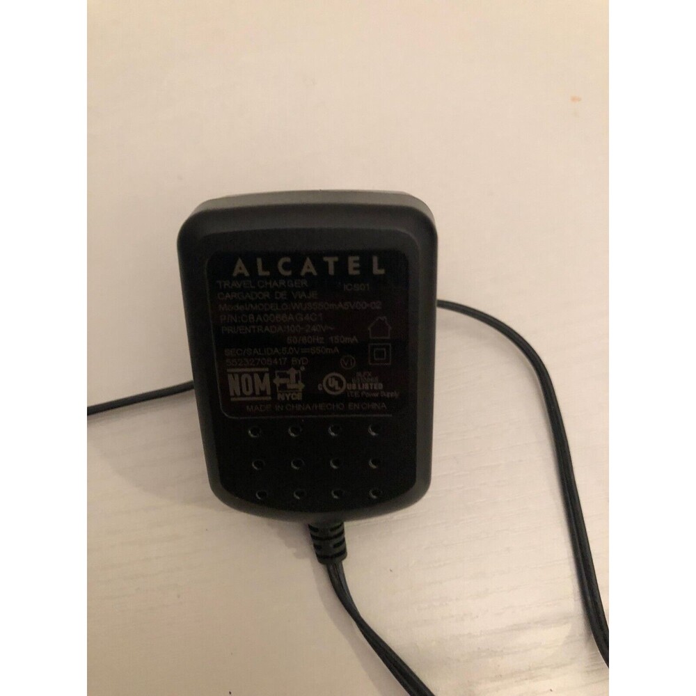 Alcatel Micro USB Travel Wall Charger & Cable WUS550mA5V00-02 5.0V 550mA